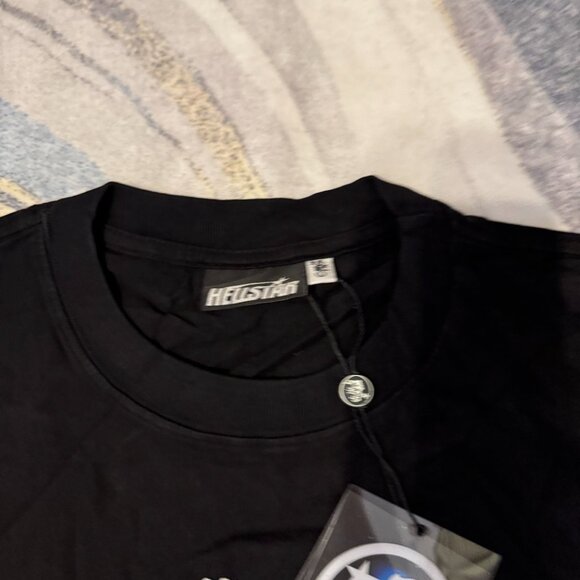 Hellstar QR Christ Longsleeve Black Tee Mens Size Medium or Large - Picture 2 of 3